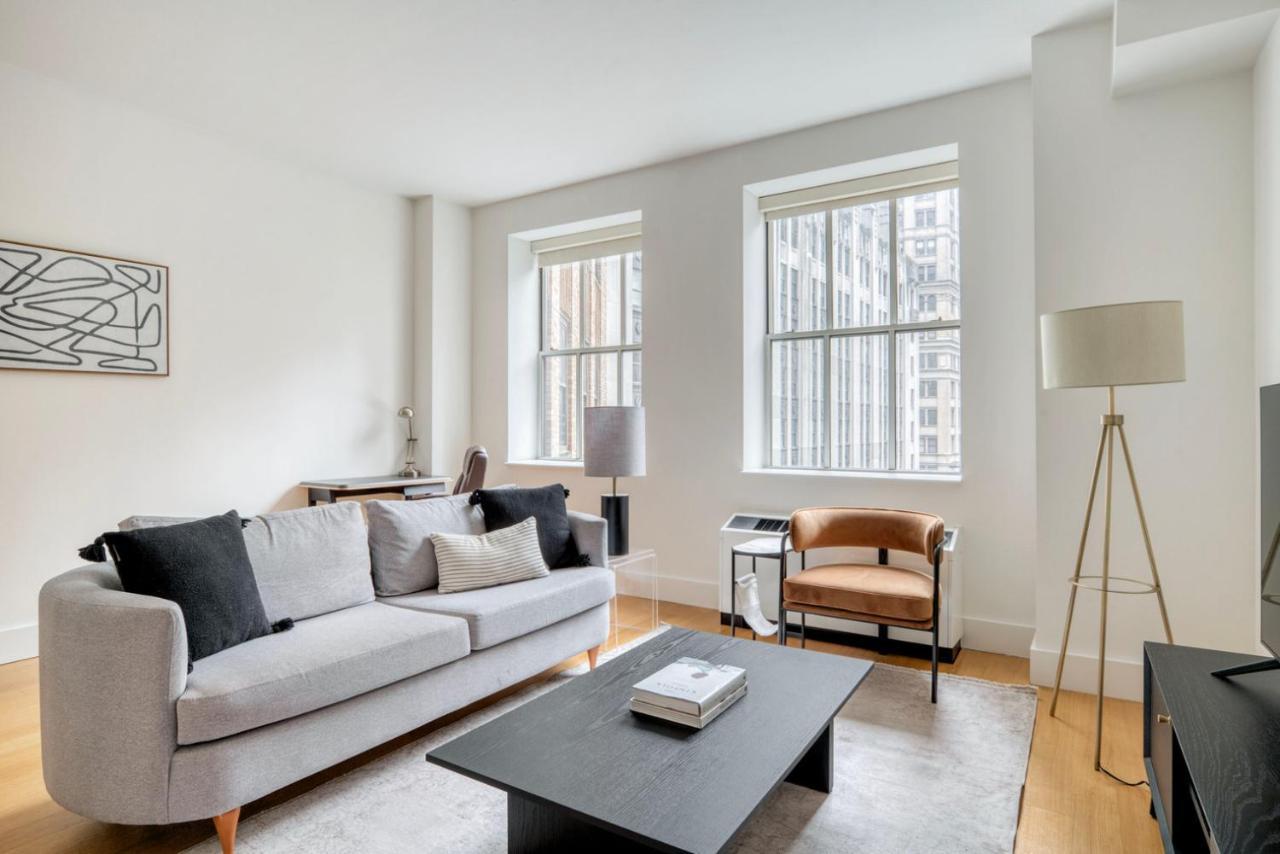 Appartement Fidi Jr 1br W Bar Lounge Gym Nr Street Nyc-1345 New York
